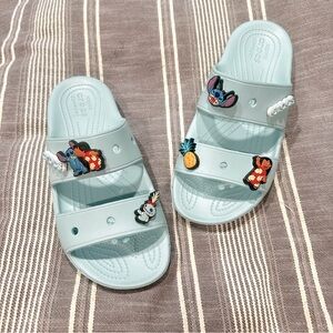 Crocs Unisex-Adult Classic Sandal w/ Jibbitz